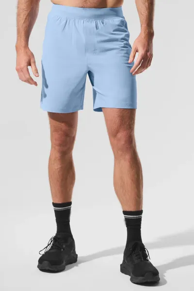 Lululemon Commission Shorts Light Blue Shorts - 15