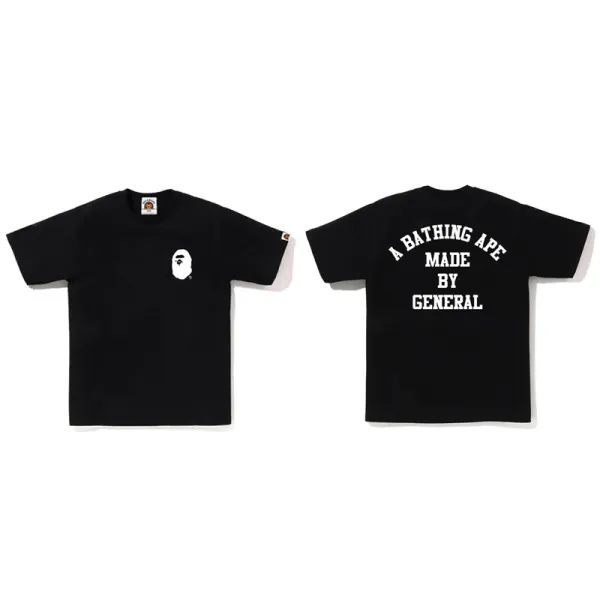 A Bathing Ape x General Store Logo Tee Black T-Shirt - 1