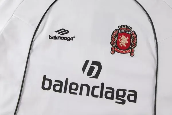 Balenciaga x FC Barcelona Inspired Jersey White T-Shirt - 20