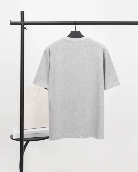 Prada Re-Nylon Triangle Logo White T-Shirt - 9
