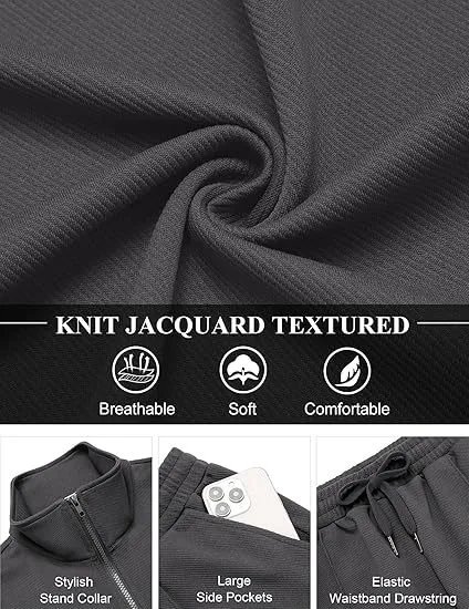 Design Performance Track Suit Gray Set - 4