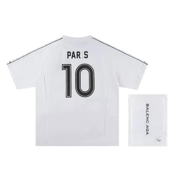 Balenciaga x FC Barcelona Inspired Jersey White T-Shirt - 14