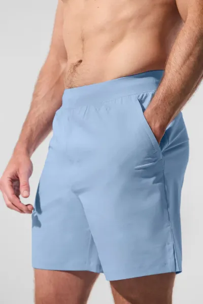 Lululemon Commission Shorts Light Blue Shorts - 1