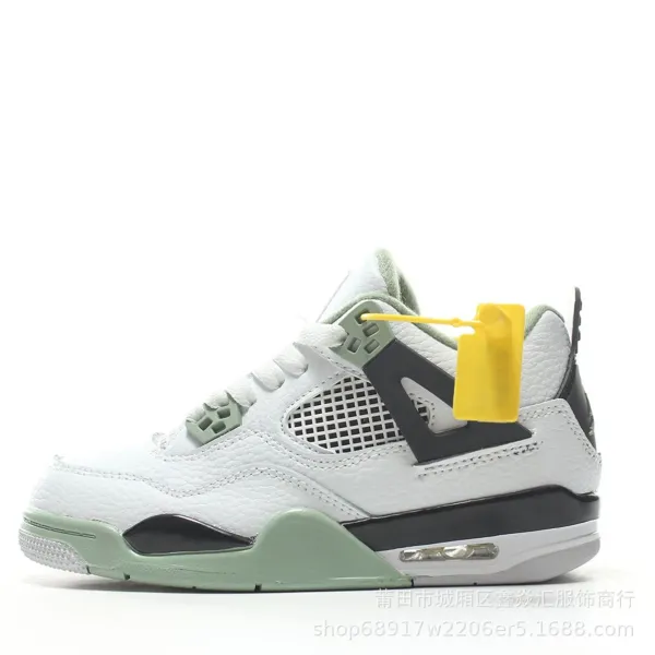 Air Jordan 4 Retro Off-White 'Sail' Sneakers - 1