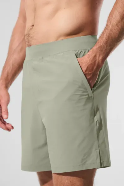 Lululemon Commission Shorts Light Blue Shorts - 8
