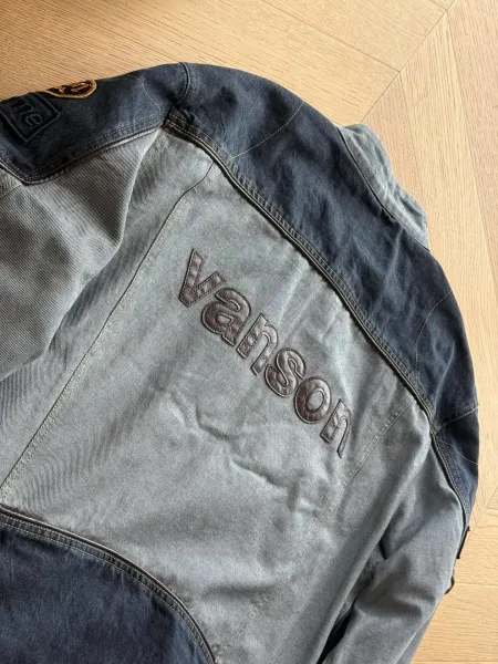 Supreme x Cordura Black Embossed Logo Motorcycle Jacket - 28