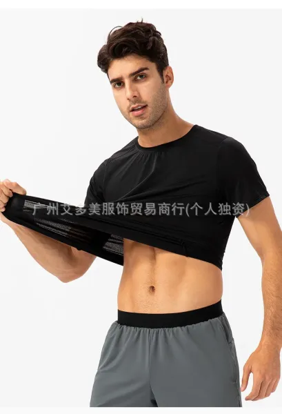 Design Performance Mesh T-Shirt White Activewear Top - 10
