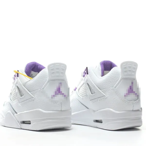 Air Jordan 4 White Gold Sneakers - 6
