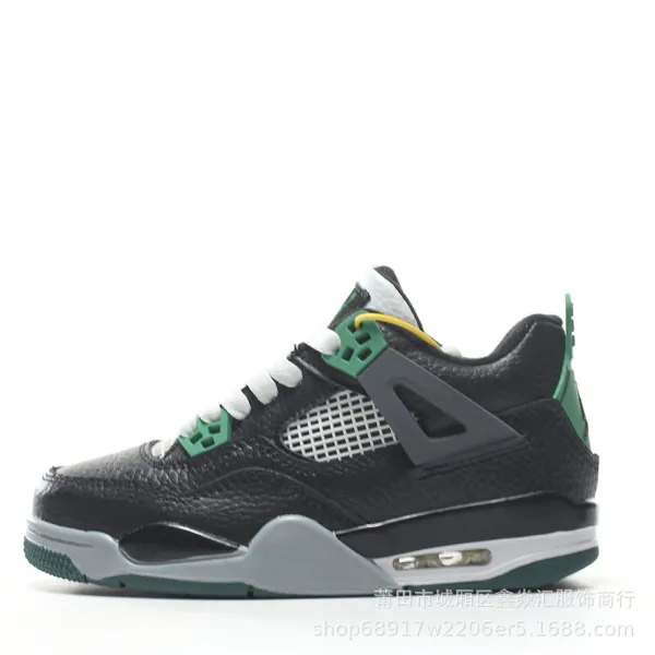 Air Jordan 4 Retro 'Pine Green' Basketball Sneakers - 1