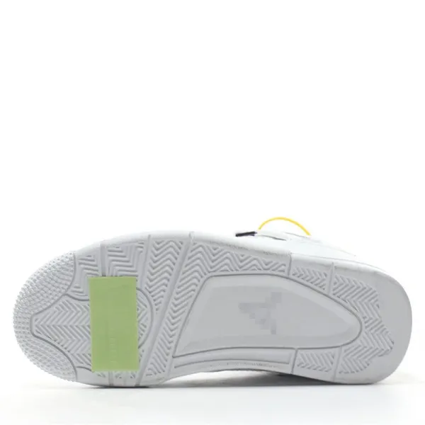 Air Jordan 4 White Gold Sneakers - 7