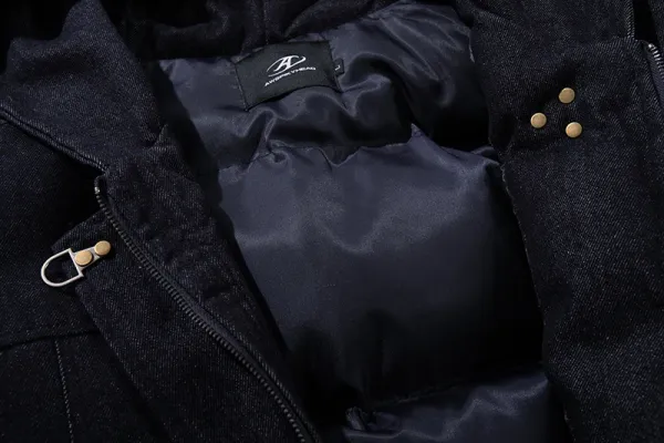 Balenciaga Hooded Toggle Jacket Navy Outerwear - 11