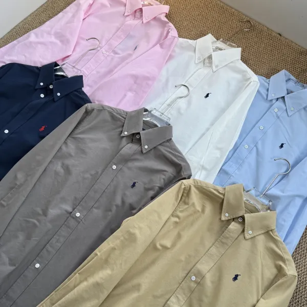 Ralph Lauren Classic Fit Oxford Shirt Pink - 8