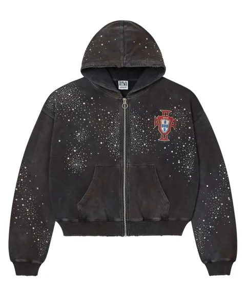 Vale x Portugal National Team Starry Hoodie Black - 1