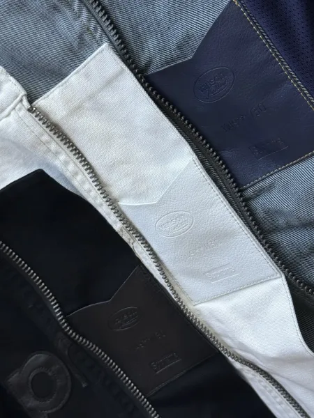Supreme x Cordura Black Embossed Logo Motorcycle Jacket - 18
