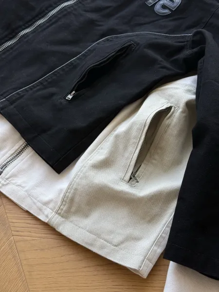 Supreme x Cordura Black Embossed Logo Motorcycle Jacket - 29