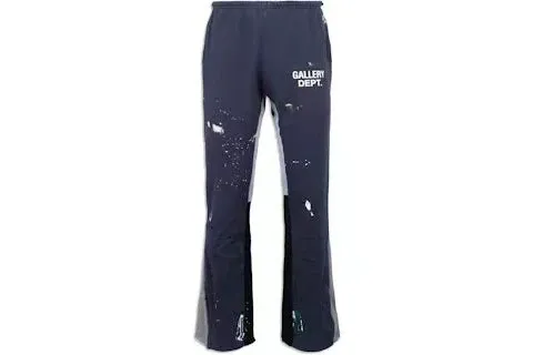 Gallery Dept. Paint-Splatter Sweatpants Navy - 1