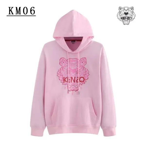 Kenzo Tiger Embroidered Black Hoodie - 15