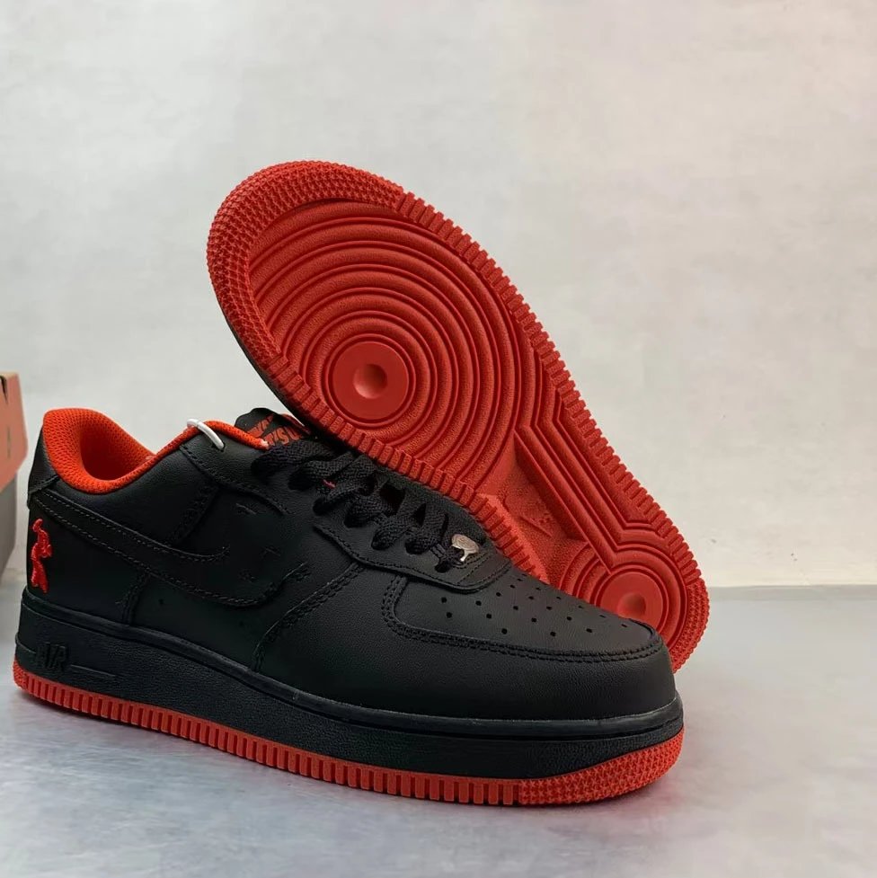 Nike Air Force 1 Low Pink Suede Sneakers - 14