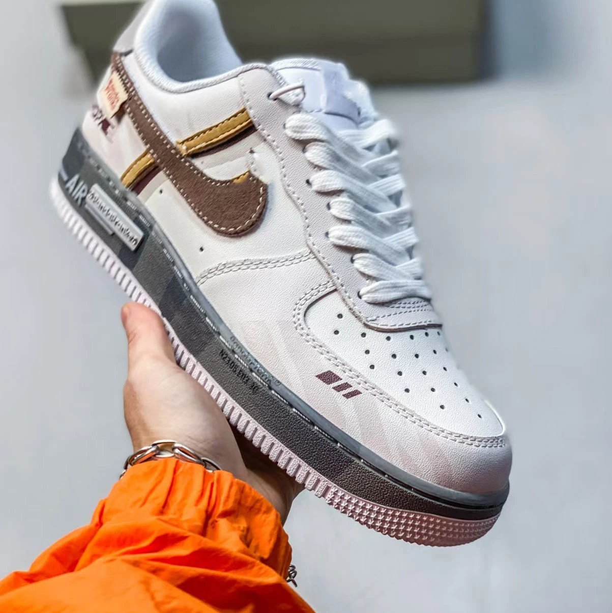 Nike Air Force 1 Low Pink Suede Sneakers - 26