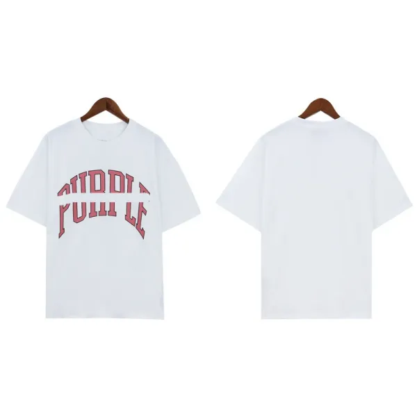 Philipp Plein Logo Arch Print White T-Shirt - 1