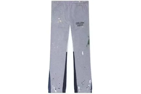 Gallery Dept. Paint-Splatter Sweatpants Gray - 1