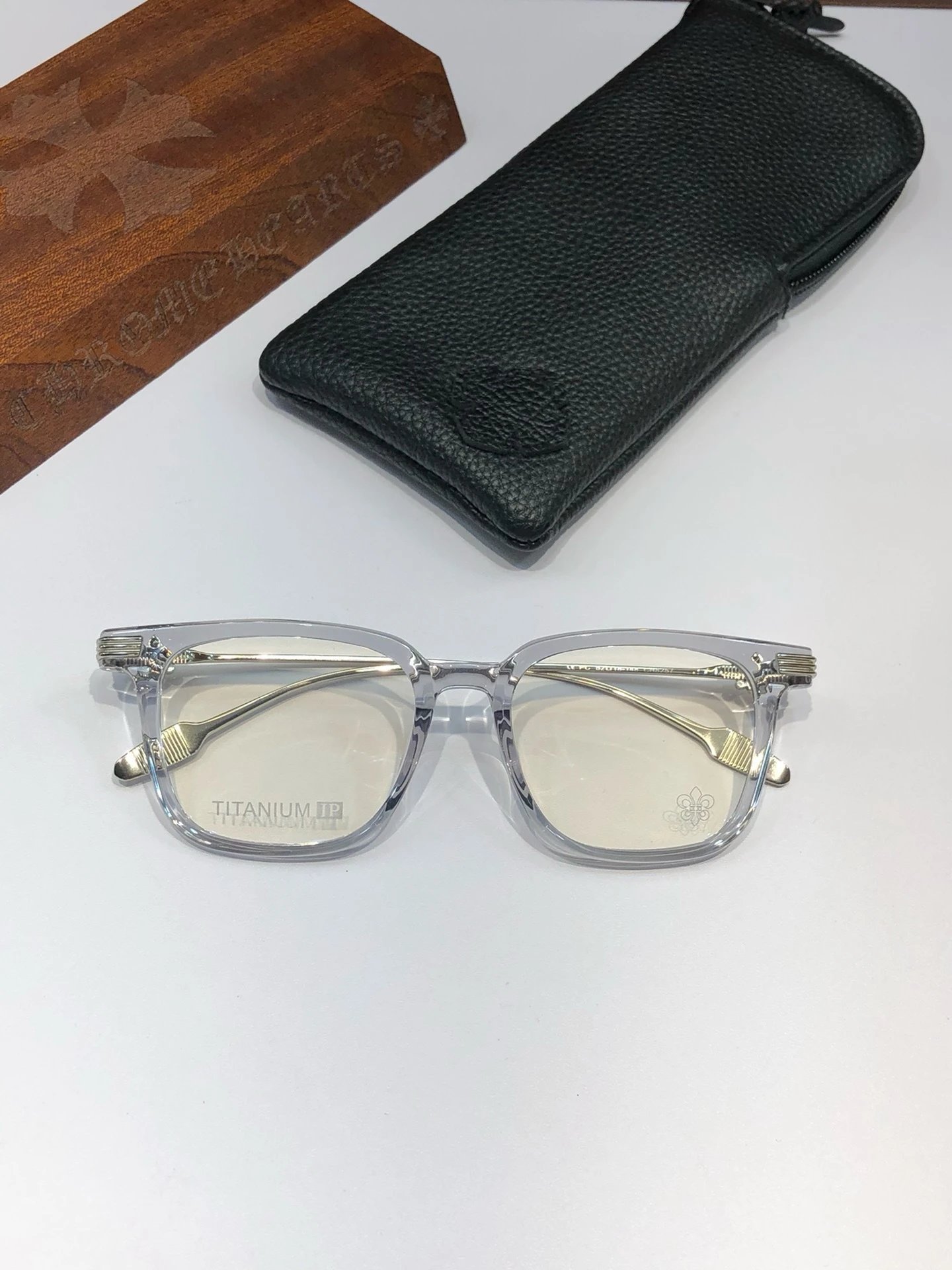 Chrome Hearts Tortoiseshell Acetate Optical Glasses - 7