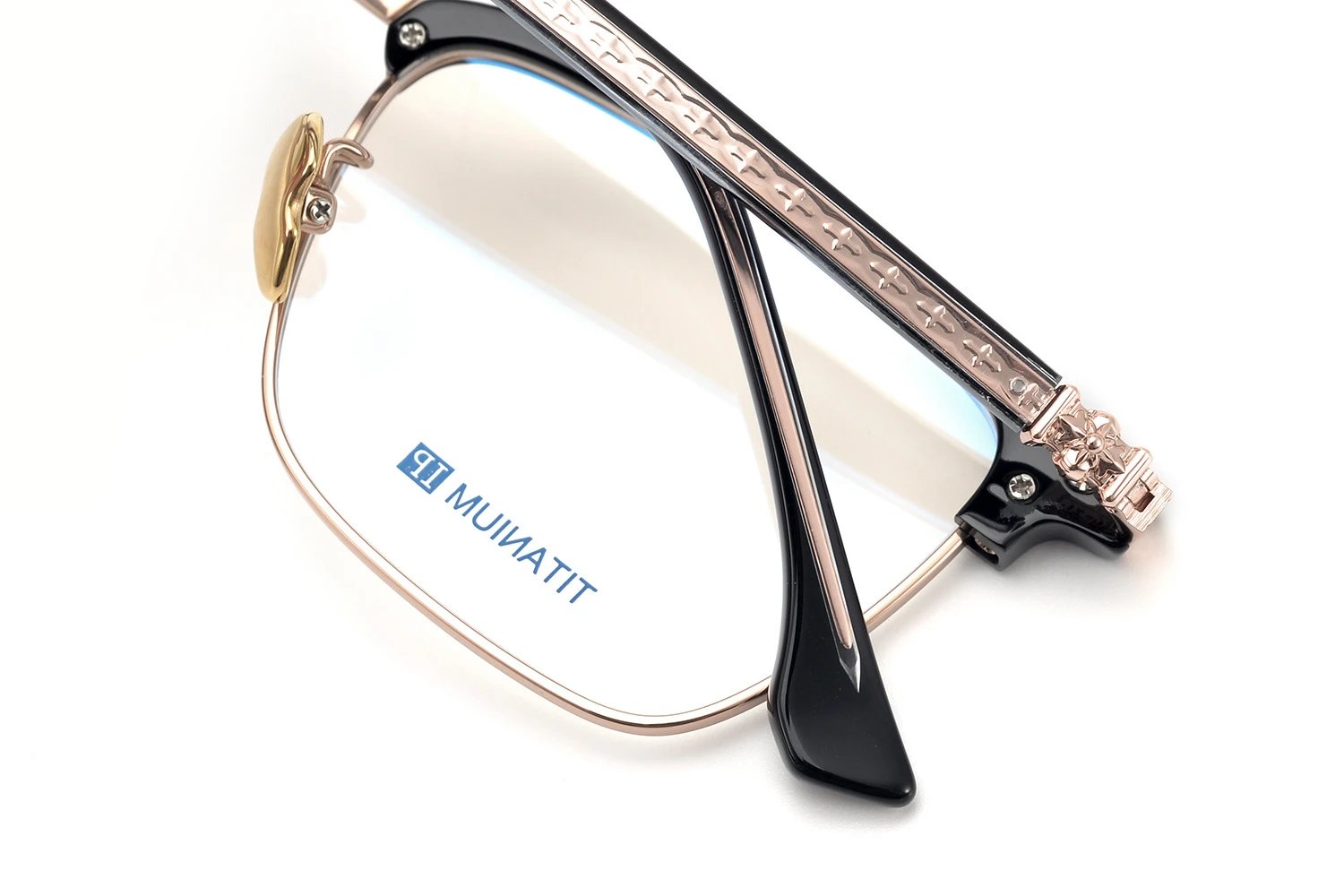 Chrome Hearts CH 5702 Titanium Optical Glasses Gray Eyewear - 8