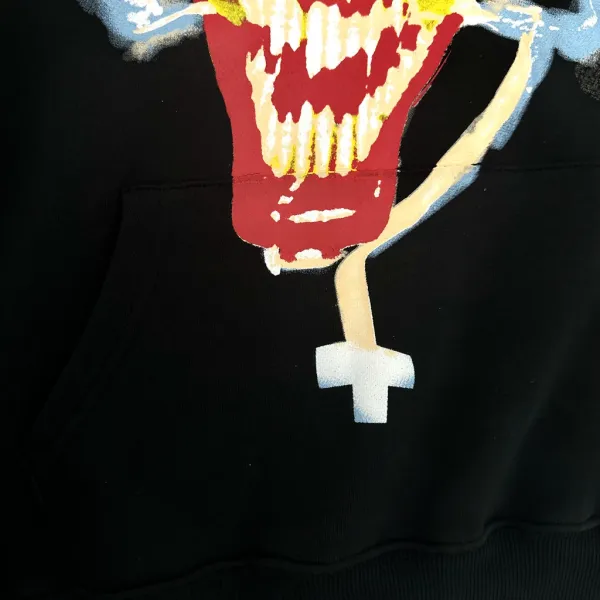 Design Custom Graphic Hoodie Black - 4