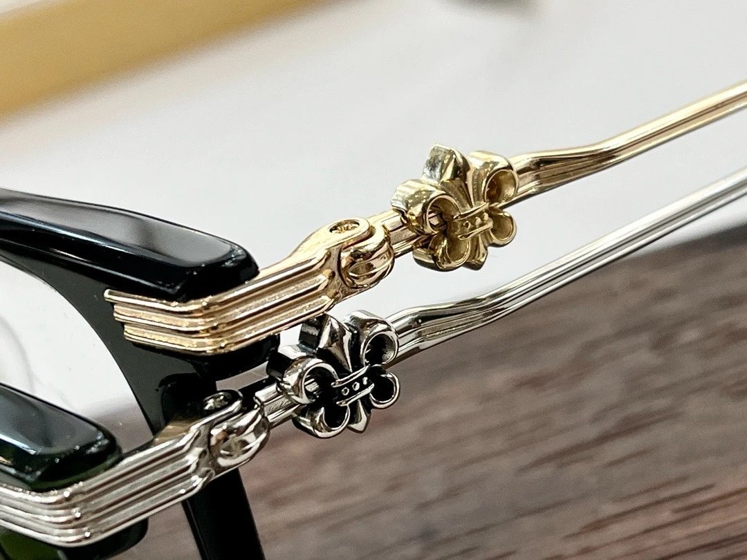 Chrome Hearts Tortoiseshell Acetate Optical Glasses - 10