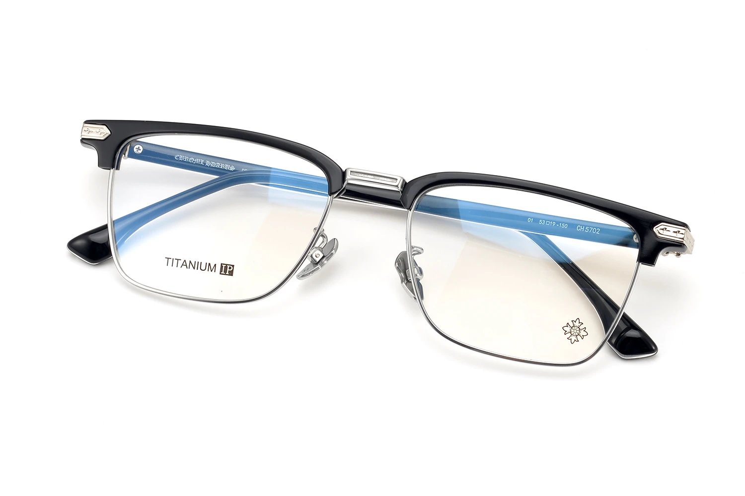 Chrome Hearts CH 5702 Titanium Optical Glasses Gray Eyewear - 13