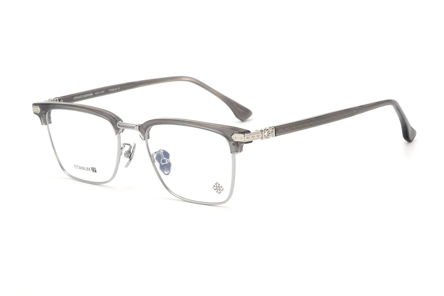 Chrome Hearts CH 5702 Titanium Optical Glasses Gray Eyewear - 18