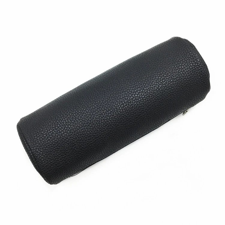 Chrome Hearts Black Leather Eyewear Case with Logo - 6