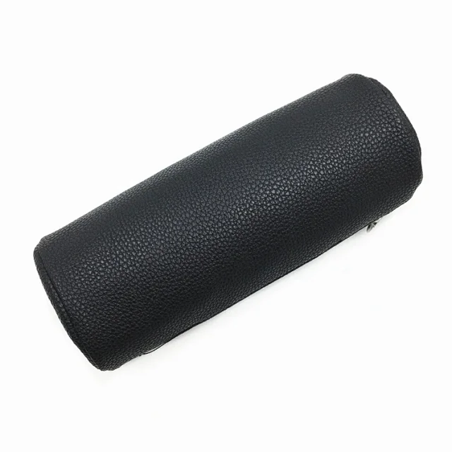 Chrome Hearts Eyewear Black Leather Zip Eyeglass Case product detail image 5