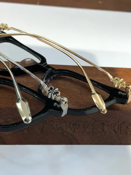 Chrome Hearts Tortoiseshell Acetate Optical Glasses - 13