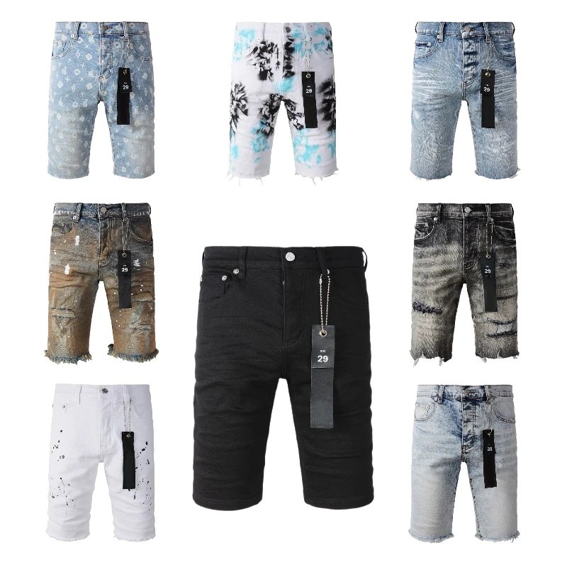 Purple Jorts Jeans Shorts - 131693