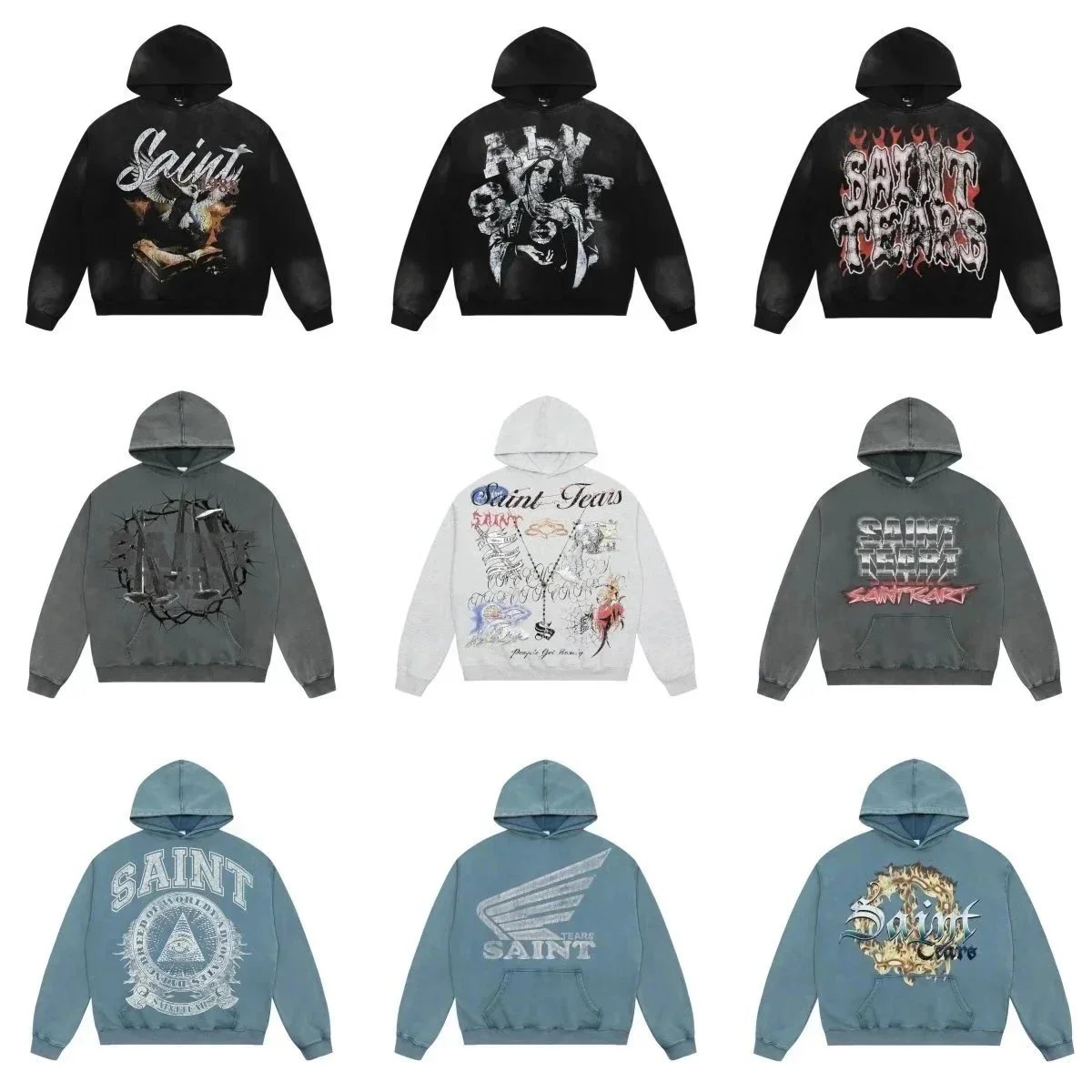 Saint Tears Hoodies - 003078