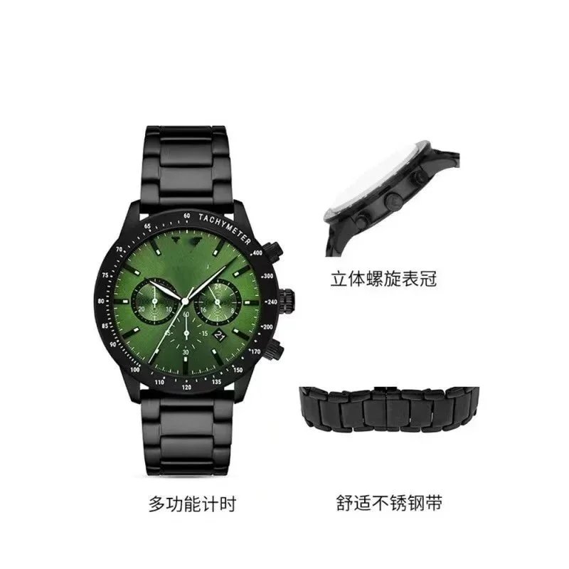 Emporio Armani AR11454 Watch - Green Dial