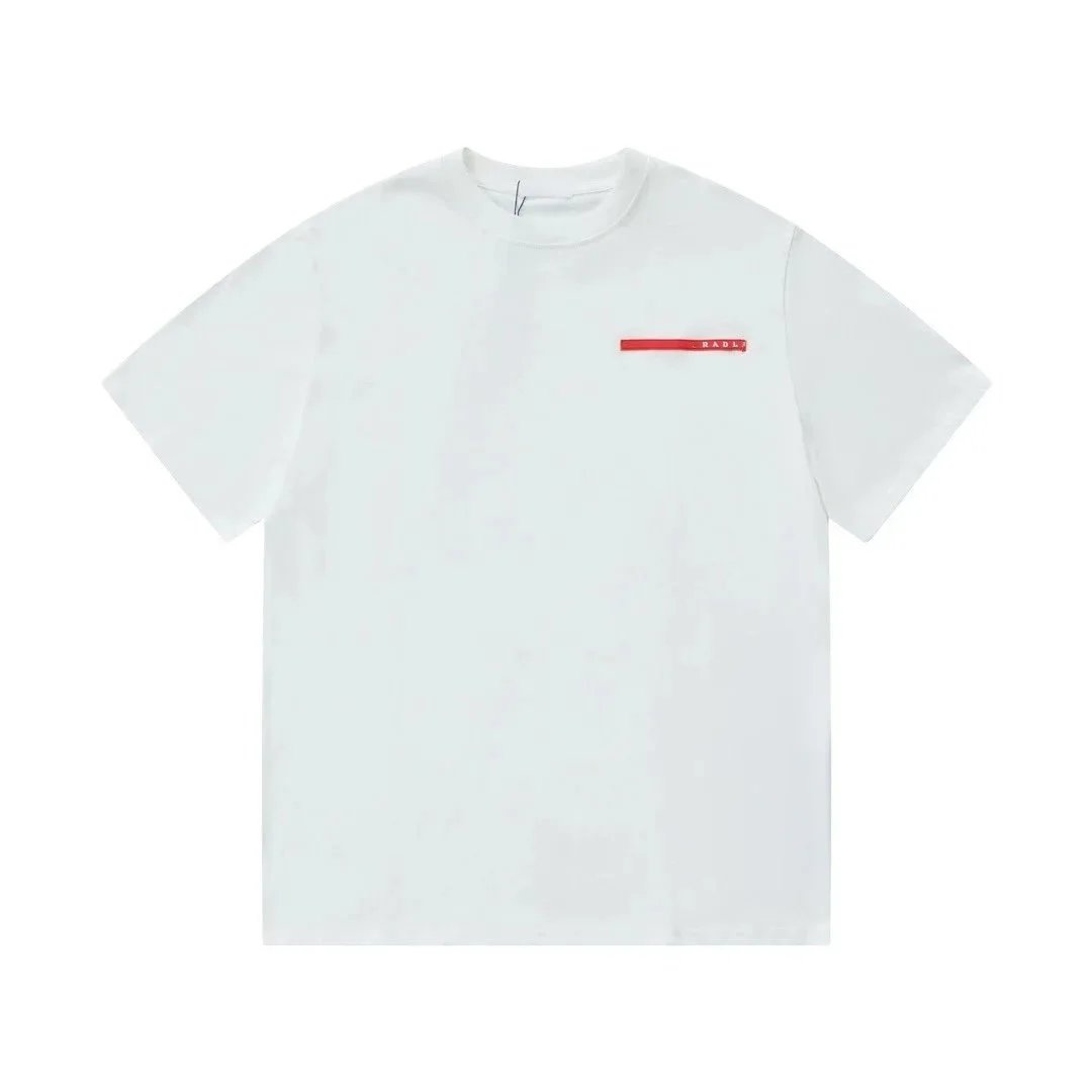 01 White (Three-dimensional Red Adhesive Strip)
