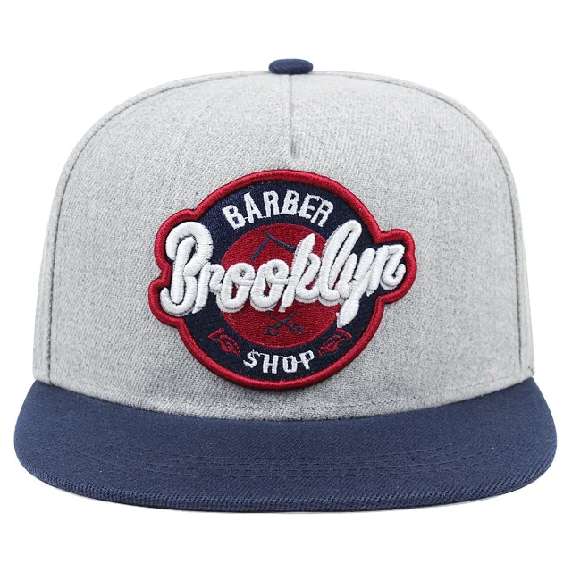 Unbranded Hats Brooklyn Embroidered Flat-Brim Snapback Cap product detail image 18