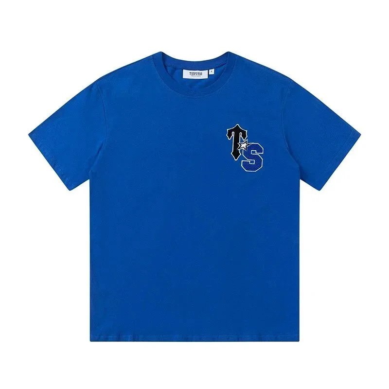 635# short-sleeve blue