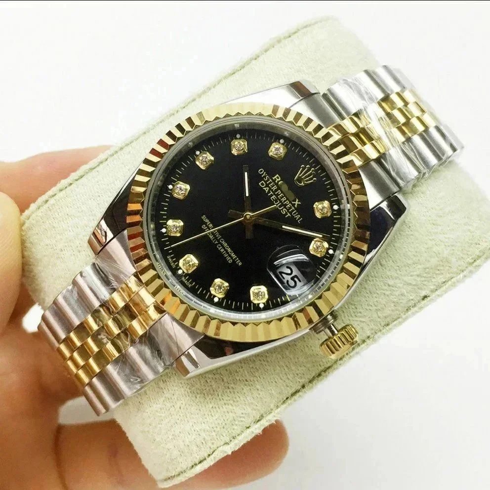 Two-Tone Black Dial
