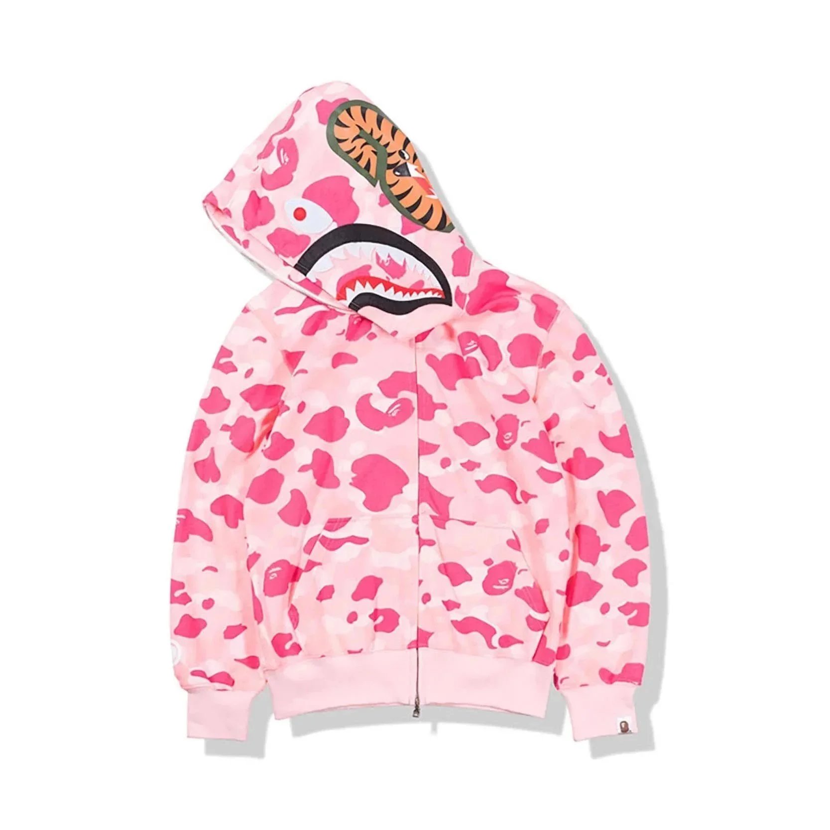 12 pink-white camouflage