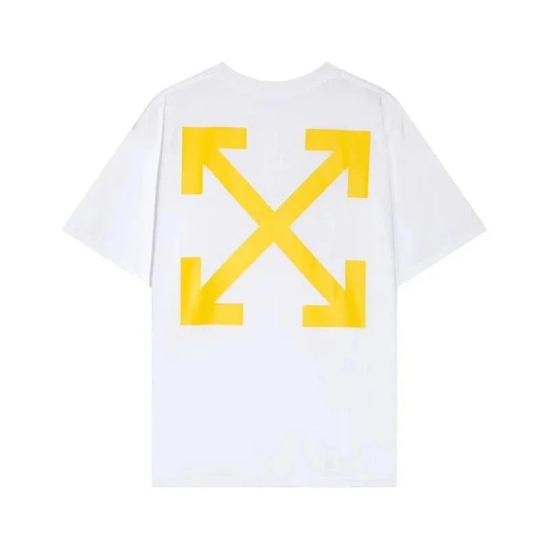 Yellow Arrow White