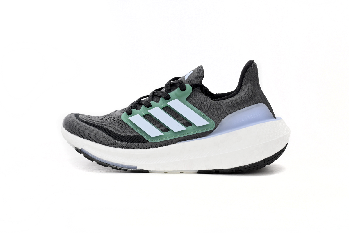 Green and white stripes