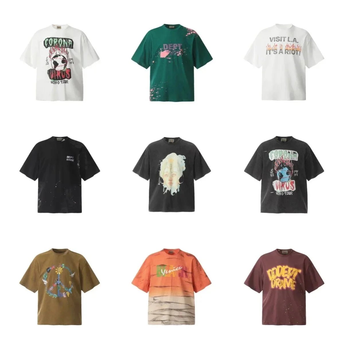 DEPT Graphic Print T-Shirts [40 styles]