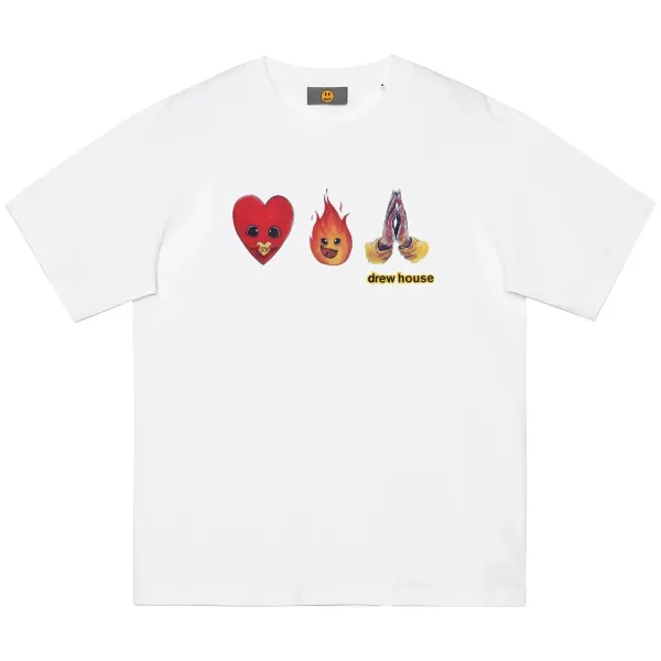 Design Flame Character Graphic T-Shirt Pink - 8