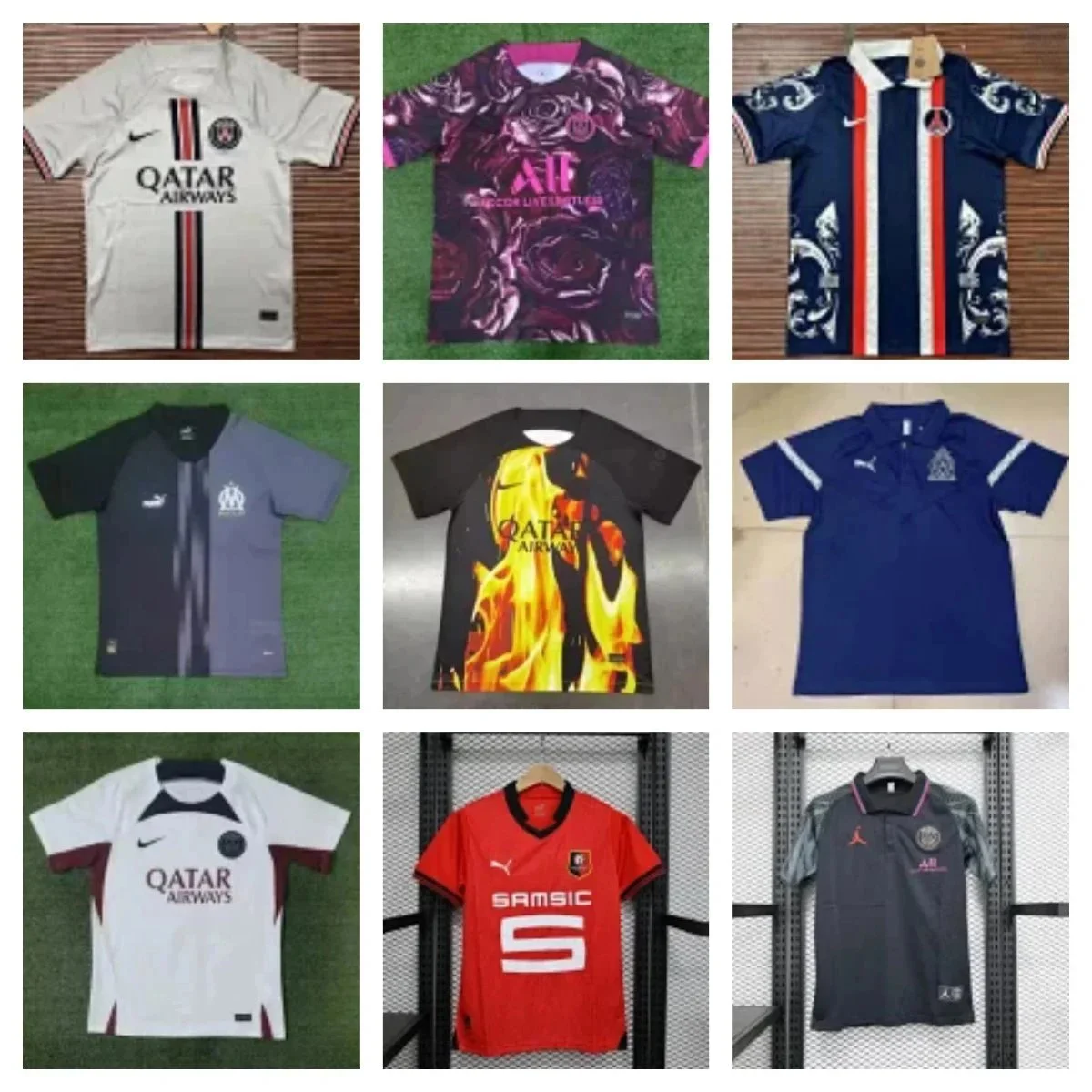 FJ-fashion football jersey-123