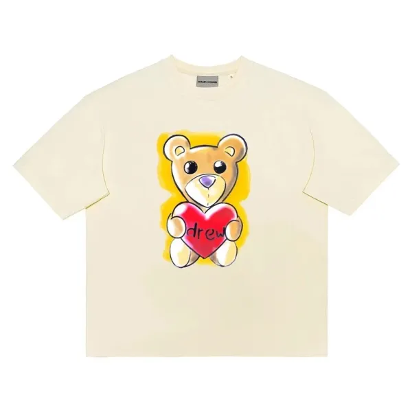 Design Flame Character Graphic T-Shirt Pink - 6