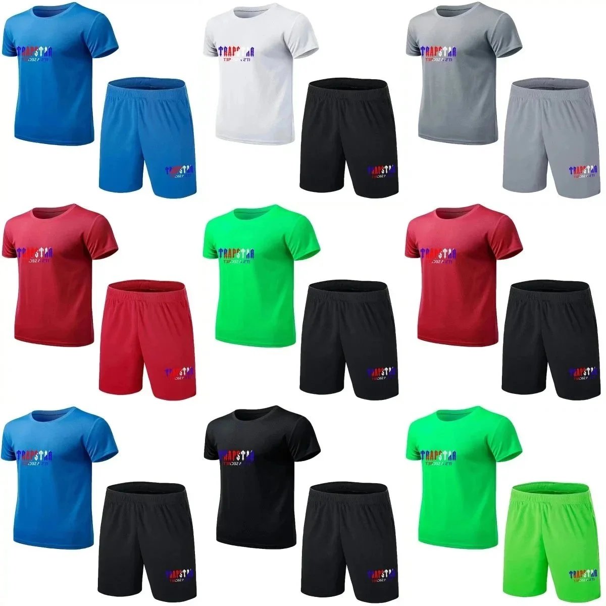 Trapstar T-Shirt and Shorts Set