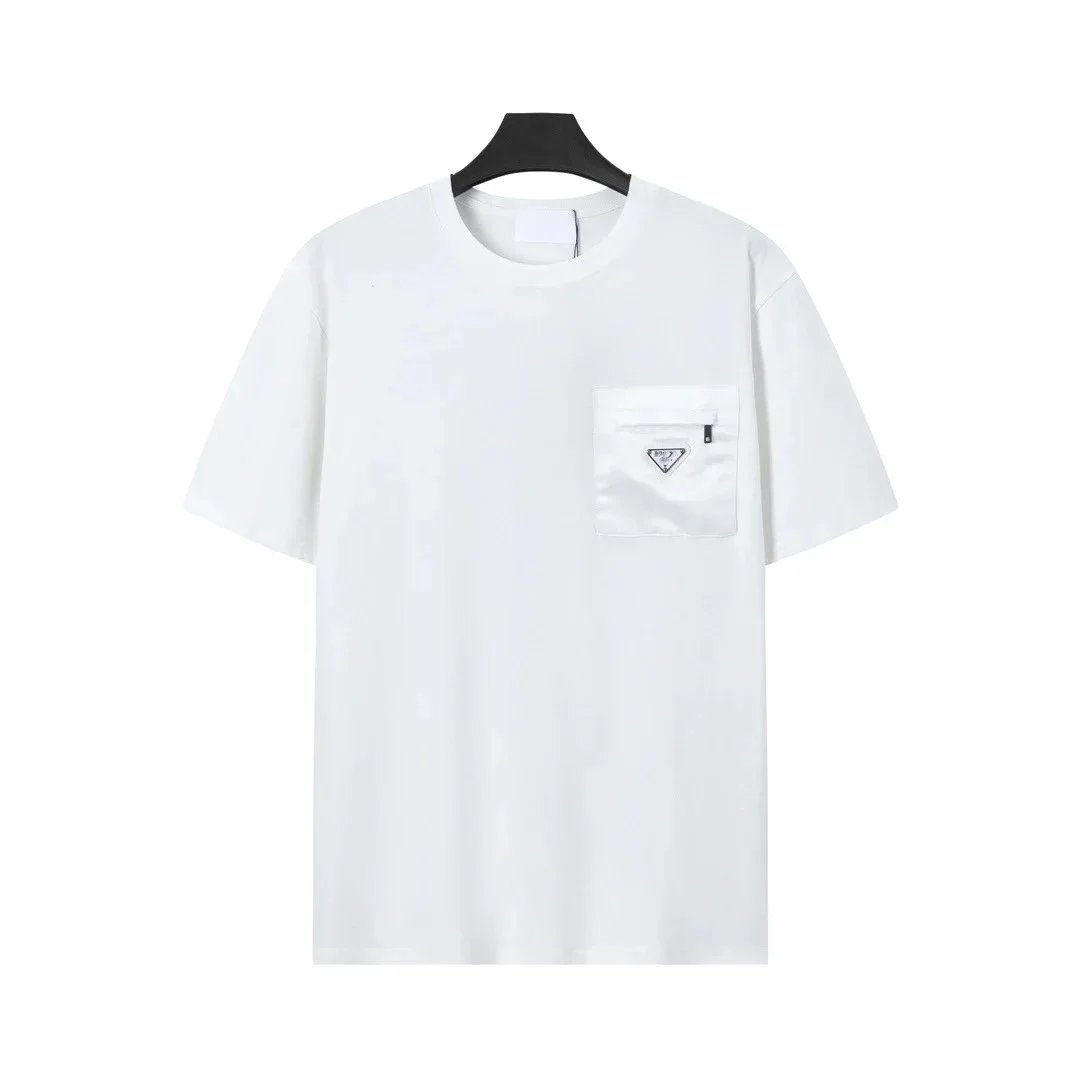 06 White (Pocket Zipper Metal Triangle)